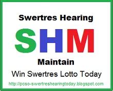 swertres maintain|Swertres Hearing .